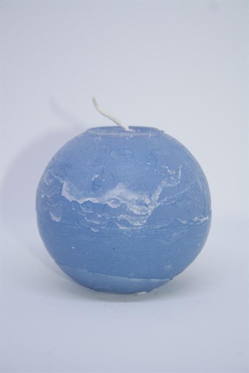 Kuglelys Dueblå Ø6cm